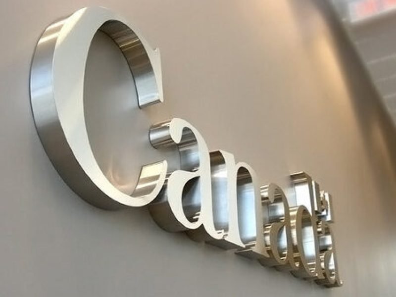 steel letters
